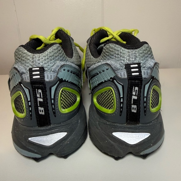 New Balance 875 Trail Running Shoes Gray Black Green Women's Size 11 - Picture 10 of 16